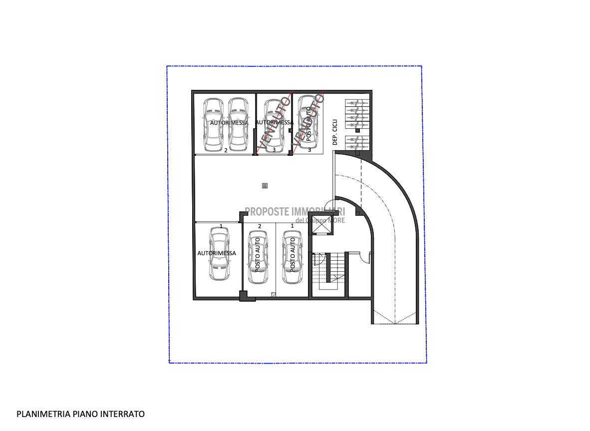 PLAN. PIANO INTERRATO